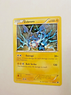 Zekrom Pokemon Card Holographic Black Star Promos BW24 Holo Promo 2011 Rare TCG - Image 3
