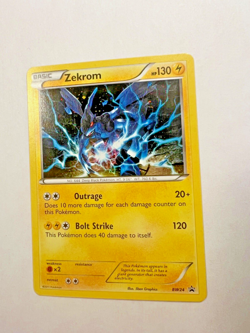 Zekrom Pokemon Card Holographic Black Star Promos BW24 Holo Promo 2011 Rare TCG - Image 4