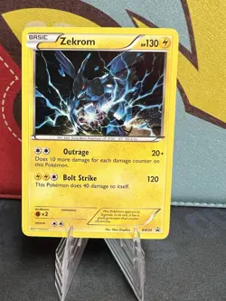 Pokemon TCG - 2011 Zekrom BW24 - Black Star Promo Holo Foil - LP/Good - Image 1