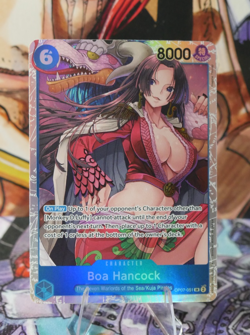 One Piece TCG OP07 - CHOOSE YOUR SR - 500 Years In The Future ENG NM Boa Stussy - Image 4