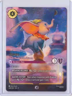 Disney Lorcana: Fabled - Dumbo Ninth Wonder Of The Universe - Enchanted 228/204 - Image 1