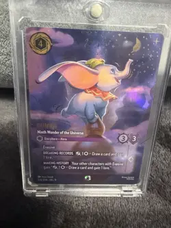 Disney Lorcana - Dumbo Ninth Wonder Of The Universe Enchanted 228/204 - Image 1