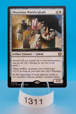 MTG Illustrious Wanderglyph Commander: the Lost Caverns of Ixalan Regular #9 - Image 1