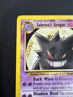 Pokemon TCG Sabrina's Gengar Gym Challenge 29/132 Non-Holo Rare - Image 2