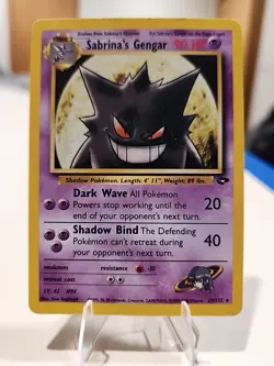 Pokemon TCG Sabrina's Gengar Gym Challenge 29/132 Non-Holo Rare - Image 1