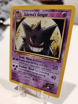 Pokemon TCG Sabrina's Gengar Gym Challenge 29/132 Non-Holo Rare - Image 2