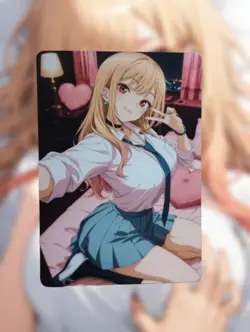 Marin Kitagawa My Dress-Up Darling Anime Waifu Sexy Goddess Lewd Hentai Card - Image 1
