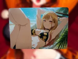 Marin Kitagawa My Dress-Up Darling Anime Waifu Sexy Goddess Lewd Hentai Card - Image 1