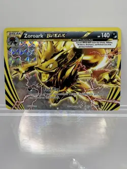 Pokemon TCG Zoroark Break 92/162 XY Breakthrough Ultra Rare Holo Card NM - Image 1