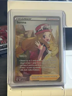 Pokemon Card Serena 193/195 Silver Tempest Full Art Trainer Rare Near Mint - Image 1