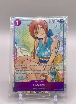 O-Nami (Illustration Box Vol.1) OP05-062 One Piece Promotion Cards Foil SEALED - Image 1