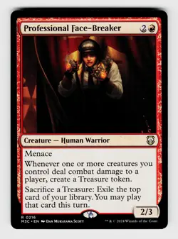 MTG, Commander: Modern Horizons 3, Professional Face-Breaker, regular, No.216, R - Image 1