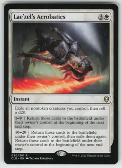 MTG Lae'zel's Acrobatics Commander Legends: Battle for Baldur's Gate # 30 NM - Image 1
