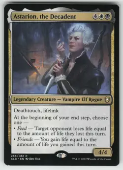 MTG Astarion, the Decadent Commander Legends: Battle for Baldur's Gate # 265 NM - Image 1