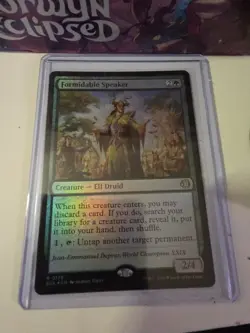 Magic The Gathering, Formidable Speaker, Lorwyn Eclipsed, Foil - Image 1