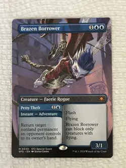 Brazen Borrow: Special Guest - Near Mint - Borderless - Image 1