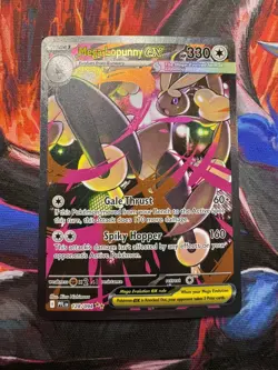 2025 Pokemon Phantasmal Flames Mega Lopunny ex Special Illustration Rare 128/094 - Image 1