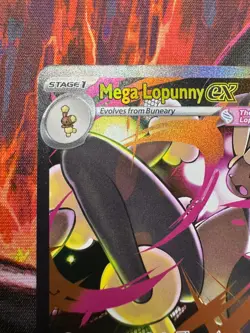2025 Pokemon Phantasmal Flames Mega Lopunny ex Special Illustration Rare 128/094 - Image 2