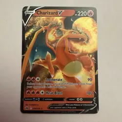 Pokemon TCG Charizard V Crown Zenith 018/159 Holo Ultra Rare - Image 1