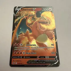 Pokemon TCG Charizard V Crown Zenith 018/159 Holo Ultra Rare - Image 2
