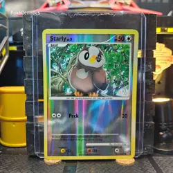 Starly Supreme Victors Reverse Holo Pokemon TCG 129/147 Platinum Common - Image 1