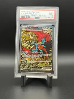 2025 Pokemon Roaring Moon ex 162/131 PRE EN Special Illustration Rare- PSA 9 - Image 1