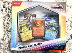 pokemon tcg prismatic evolutions poster collection - Image 1