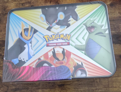 Pokemon 2021 Collectors Chest Lunchbox Tin FACTORY SEALED NEW Treasures TCG - Image 2