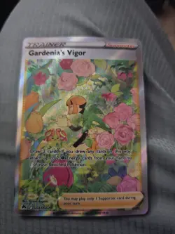 Gardenia's Vigor GG61/GG70 Pokemon TCG Crown Zenith: Galarian Gallery Holo - Image 1