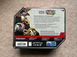 Pokemon Tcg Paldean Fates Large Charizard ex Tin (5 Packs) - Sealed. - Image 2