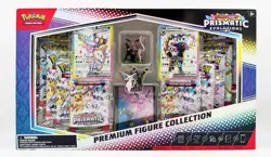 Pokemon TCG Scarlet & Violet Prismatic Evolutions Premium Figure Collection Box - Image 1