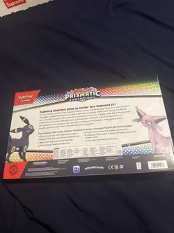 Pokemon TCG Scarlet & Violet Prismatic Evolutions Premium Figure Collection Box - Image 3