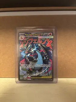 Pokemon Mega Charizard X EX Promo 023 Mega Evolution Holo Phantasmal Flames - Image 3