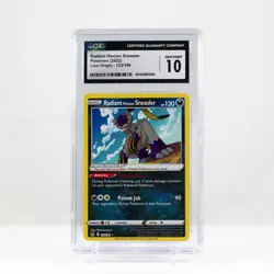 2022 Pokemon Radiant Hisuian Sneasler Holo Lost Origin 123/196 - CGC 10 - Image 2