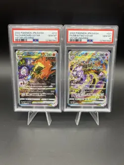 PSA 10 SEQUENTIAL SET Charizard 212/172 Mewtwo 221 SAR VSTAR Universe Pokemon - Image 1