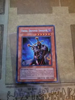 YUGIOH TOTAL DEFENSE SHOGUN CT1-EN001 SECRET LIMITED ED MP - Image 1