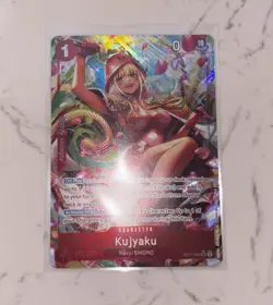 OP11-004 a Fist of Divine Speed KUJYAKU SR alternative art ( one piece tcg ) - Image 3