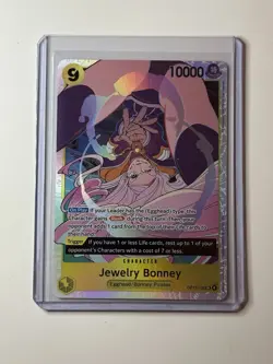 Jewelry Bonney (108) OP13-108 Carrying On His Will Foil One Piece CCG - Image 1