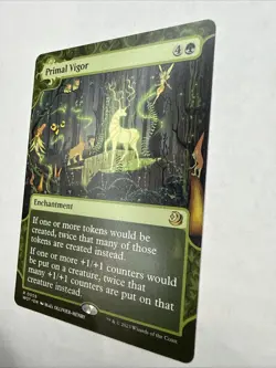 Primal Vigor Wilds of Eldraine: Enchanting Tales Regular Magic MTG Card NM - Image 3