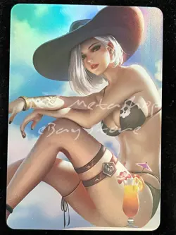 DUAL 872 Ashe Overwatch Goddess Story Anime Waifu Card ACG NSFW - Image 1