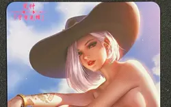 DUAL 872 Ashe Overwatch Goddess Story Anime Waifu Card ACG NSFW - Image 3