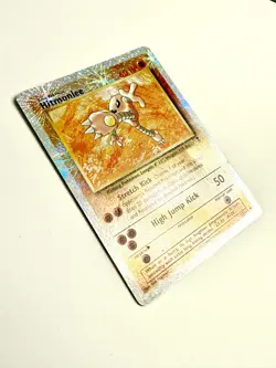 Hitmonlee 13/110 Legendary Collection Reverse Holo - MP/HP has creases + dents - Image 3