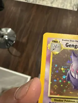 Pokemon Gengar Holo Rare 5/62 Fossil Base Set 1999 MP - Image 3
