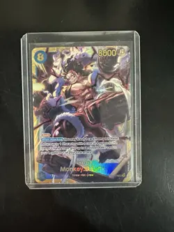 Monkey.D.Luffy (118) OP11-118 A Fist of Divine Speed Foil - Image 1