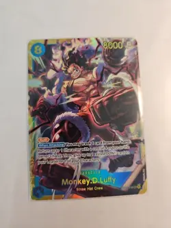 Monkey.D.Luffy (118) OP11-118 A Fist of Divine Speed Foil - Image 1