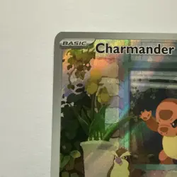 Charmander Pokemon TCG 044 Black Star Promo Full Art Holo Rare NM - Image 2