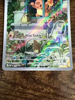 Pokemon TCG Charmander 044 SV: Scarlet & Violet Full Art Holo Black Star Promo - Image 3