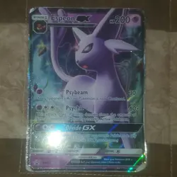 Pokemon Espeon GX SM35 Promo Holo Full Art GX Pokemon TCG Card - Image 1