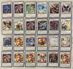 24 Yu-Gi-Oh White Synchro Monsters CARD LOT, ALL 1ST EDITIONS - Image 1