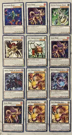 24 Yu-Gi-Oh White Synchro Monsters CARD LOT, ALL 1ST EDITIONS - Image 2